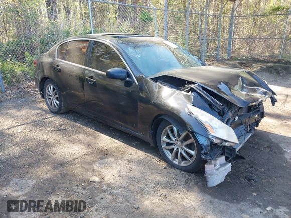 2007 Infiniti G35 Journey with VIN JNKBV61E67M711534, listed as a IAAI auction lot 42044888 with 160,300 mi miles. Bid and sale history available at carsss.com. Image 1.