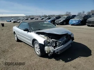 2005 Chrysler Sebring GTC with VIN 1C3EL75R85N618422, listed as a Copart auction lot 48548755 with 111,681 mi miles and Salvage Title. Bid and sale history available at DreamBid. Image 10.