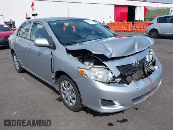 2009 Toyota Corolla with VIN JTDBL40E59J051651, listed as a IAAI auction lot 41874710 with 52,938 mi miles. Bid and sale history available at carsss.com. Image 1.