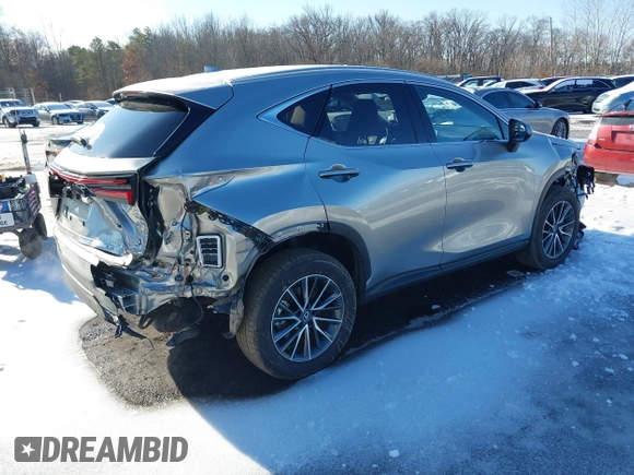 2024 Lexus NX with VIN JTJGKCEZ3R5021908, listed as a IAAI auction lot 41510790 with 12,471 mi miles. Bid and sale history available at carsss.com. Image 4.