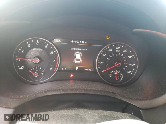 2018 Kia Stinger Premium with VIN KNAE25LA2J6026466, listed as a Copart auction lot 55504895 with 96,032 mi miles and Salvage Title. Bid and sale history available at DreamBid. Image 9.