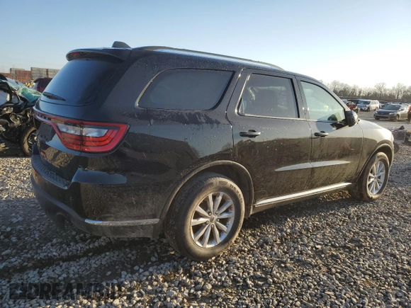 2020 Dodge Durango SXT Plus with VIN 1C4RDJAG9LC261269, listed as a Copart auction lot 49253435 with 97,894 mi miles and Salvage Title. Bid and sale history available at DreamBid. Image 3.