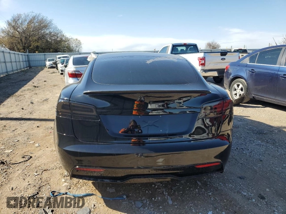 2021 Tesla Model S Long Range with VIN 5YJSA1E51MF439988, listed as a Copart auction lot 78455674 with Not provided miles and Salvage title. Bid and sale history available at DreamBid. Image 6.