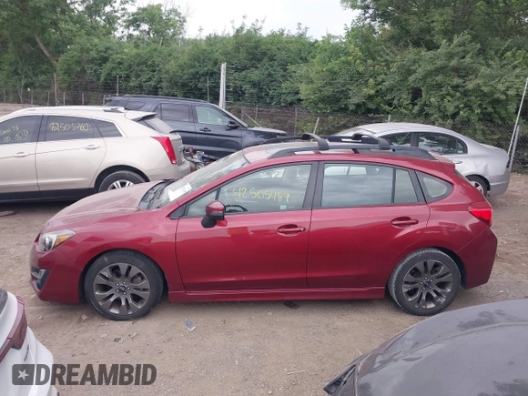2015 Subaru Impreza Special Sports Limited with VIN JF1GPAW62F8205993, listed as a IAAI auction lot 42505489 with 110,774 mi miles and . Bid and sale history available at DreamBid. Image 14.