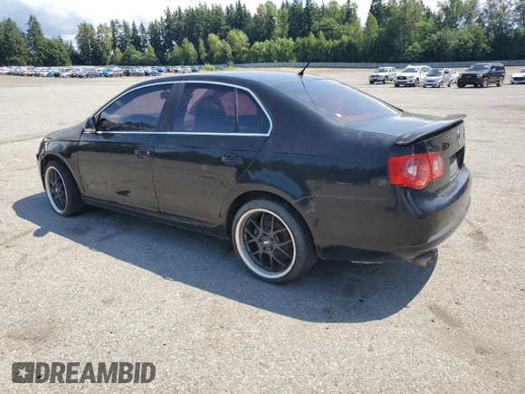 2007 Volkswagen Jetta Wolfsburg Edition with VIN 3VWEF71K67M061788, listed as a Copart auction lot 61759835 with 184,055 mi miles and Salvage title. Bid and sale history available at DreamBid. Image 2.