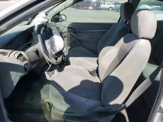 2000 Ford Focus ZX3 with VIN 3FAFP3132YR183435, listed as a Copart auction lot 60214034 with Not provided miles and Salvage title. Bid and sale history available at DreamBid. Image 7.