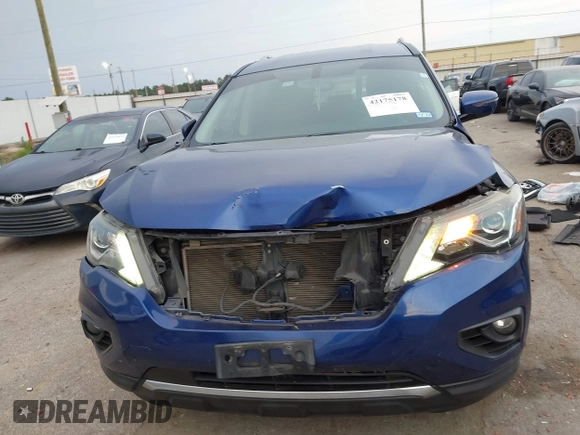 2019 Nissan Pathfinder SV z VIN 5N1DR2MN2KC598047, wystawiony jako IAAI lot #42175178 z przebiegiem 74 455 mil mil oraz . Historia ofert i sprzedaży dostępna na DreamBid. Obrazek 13.