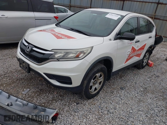 2016 Honda CR-V LX with VIN 5J6RM4H32GL002286, listed as a IAAI auction lot 42017263 with 186,190 mi miles. Bid and sale history available at carsss.com. Image 18.