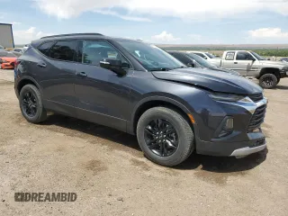 2022 Chevrolet Blazer LT with VIN 3GNKBJR41NS236338, listed as a Copart auction lot 59004265 with 61,561 mi miles and Salvage title. Bid and sale history available at DreamBid. Image 4.