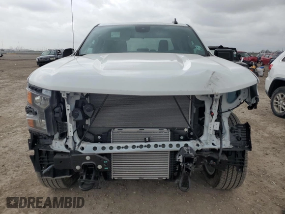 2024 Chevrolet Silverado 1500 Custom with VIN 3GCPDBEK0RG205397, listed as a Copart auction lot 47417315 with 750 mi miles and Salvage Title. Bid and sale history available at DreamBid. Image 5.