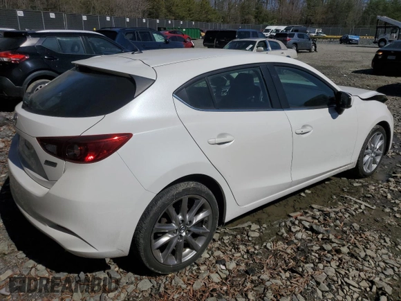 2018 Mazda 3 Touring with VIN 3MZBN1L38JM275763, listed as a Copart auction lot 49219745 with 132,884 mi miles and Salvage Title. Bid and sale history available at DreamBid. Image 3.