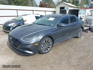 2022 Hyundai Sonata Limited with VIN KMHL34J26NA182215, listed as a IAAI auction lot 41196957 with 56,963 mi miles. Bid and sale history available at carsss.com. Image 18.
