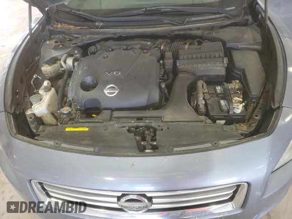 2012 Nissan Maxima SV with VIN 1N4AA5AP9CC813100, listed as a Copart auction lot 61155655 with 182,200 mi miles and Salvage title. Bid and sale history available at DreamBid. Image 11.