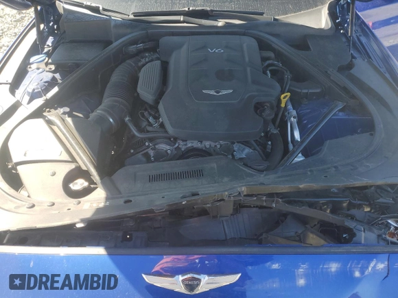 2020 Genesis G80 3.8L with VIN KMTFN4JE4LU329537, listed as a Copart auction lot 76778194 with 30,346 mi miles and Salvage Title. Bid and sale history available at carsss.com. Image 11.