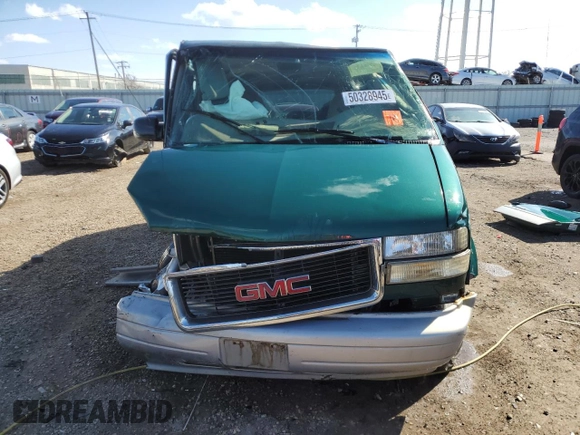 2000 GMC Safari Passenger with VIN 1GKDM19W3YB513055, listed as a Copart auction lot 50328945 with 0 mi miles and Salvage Title. Bid and sale history available at carsss.com. Image 5.