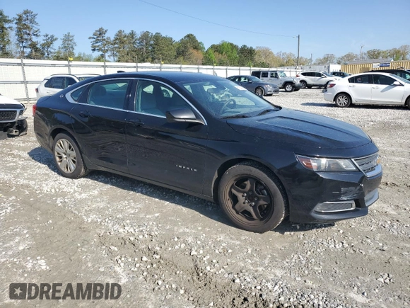 2017 Chevrolet Impala LS with VIN 2G11Z5SA1H9109624, listed as a Copart auction lot 51540565 with 186,467 mi miles and Clean Title. Bid and sale history available at DreamBid. Image 4.