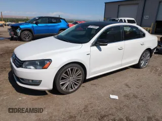 2015 Volkswagen Passat Sport with VIN 1VWBS7A30FC004140, listed as a Copart auction lot 59146965 with 141,371 mi miles and Salvage title. Bid and sale history available at DreamBid. Image 1.