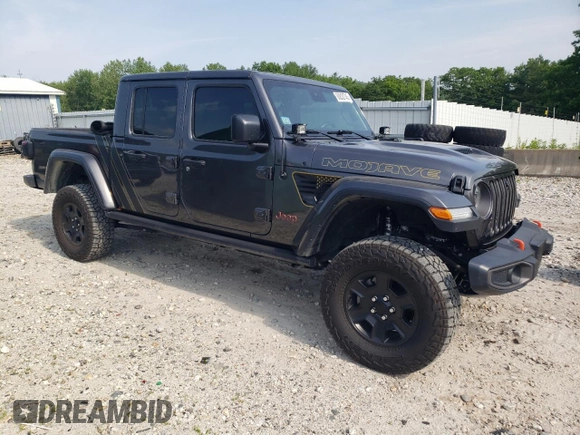 2021 Jeep Gladiator Mojave z VIN 1C6JJTEG8ML594082, wystawiony jako Copart lot #60830745 z przebiegiem 27 528 mil mil oraz Szkoda całkowita • Salvage title. Historia ofert i sprzedaży dostępna na DreamBid. Obrazek 4.