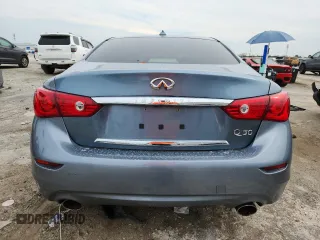 2015 Infiniti Q50 Sport with VIN JN1BV7AP7FM330754, listed as a Copart auction lot 63930365 with 145,952 mi miles and Non repairable. Bid and sale history available at DreamBid. Image 6.