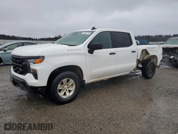 2022 Chevrolet Silverado 1500 with VIN 3GCPDAEK9NG640617, listed as a Copart auction lot 44462135 with 53,984 mi miles and Salvage Title. Bid and sale history available at DreamBid. Image 1.