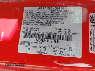 2006 Ford Mustang GT Deluxe with VIN 1ZVFT82H465211066, listed as a IAAI auction lot 41572368 with 84,389 mi miles. Bid and sale history available at carsss.com. Image 9.