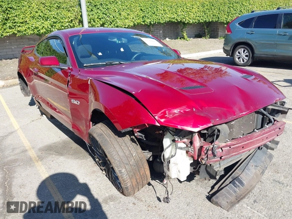 2018 Ford Mustang GT с VIN 1FA6P8CF9J5129126, выставлен на аукционе IAAI как лот 41794496 с пробегом 84 934 миль миль и . История ставок и продаж доступна на DreamBid. Изображение 6.