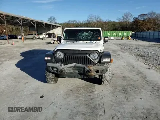 2018 Jeep Wrangler Unlimited Sport z VIN 1C4HJXDN4JW295178, wystawiony jako Copart lot #84921654 z przebiegiem 90 344 mil mil oraz Nie do naprawy • Non repairable. Historia ofert i sprzedaży dostępna na DreamBid. Obrazek 10.