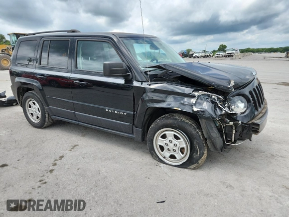 2017 Jeep Patriot Sport with VIN 1C4NJPBA2HD116080, listed as a Copart auction lot 63085215 with 89,826 mi miles and Salvage title. Bid and sale history available at DreamBid. Image 4.