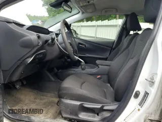 2022 Toyota Prius LE with VIN JTDL9MFUXN3038720, listed as a Copart auction lot 61212455 with 66,669 mi miles and Salvage title. Bid and sale history available at DreamBid. Image 7.