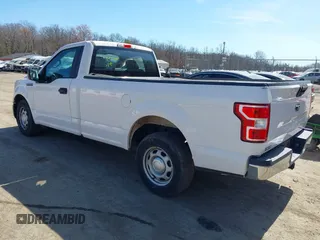 2018 Ford F-150 XL with VIN 1FTMF1CB7JKC77821, listed as a IAAI auction lot 41837002 with 128,867 mi miles. Bid and sale history available at carsss.com. Image 3.