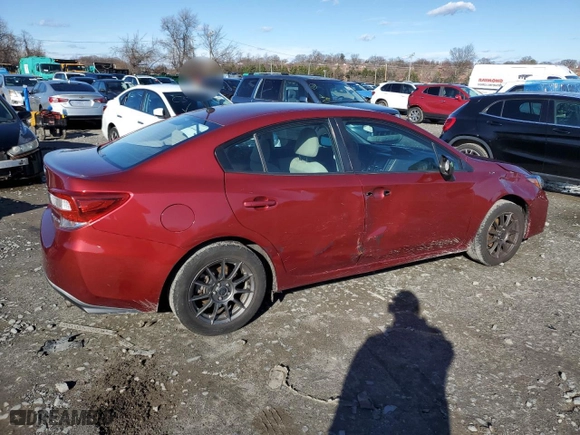 2017 Subaru Impreza with VIN 4S3GKAA6XH1607224, listed as a Copart auction lot 85237284 with 62,930 mi miles and Salvage Title. Bid and sale history available at carsss.com. Image 3.