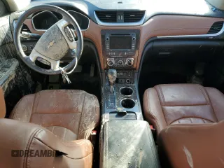 2015 Chevrolet Traverse LTZ with VIN 1GNKVJKD0FJ138972, listed as a Copart auction lot 47435975 with 96,169 mi miles and Salvage Title. Bid and sale history available at DreamBid. Image 8.