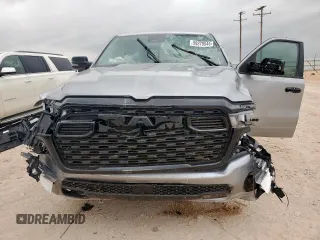 2025 Ram 1500 Lone Star with VIN 1C6SRFFPXSN534450, listed as a Copart auction lot 59370545 with 11,420 mi miles and Salvage title. Bid and sale history available at DreamBid. Image 5.