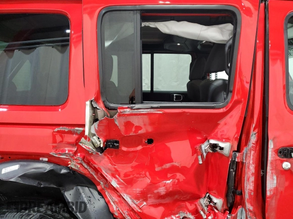 2025 Jeep Wrangler Sahara с VIN 1C4PJXEN8SW575908, выставлен на аукционе Copart как лот 61501965 с пробегом 6 989 миль миль и Чистый • Clean title. История ставок и продаж доступна на DreamBid. Изображение 11.