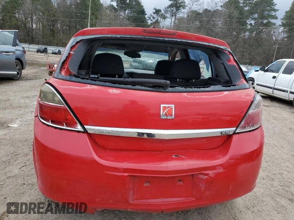 2008 Saturn Astra XR z VIN W08AT671185084379, wystawiony jako Copart lot #43828285 z przebiegiem 104 559 mil mil oraz Szkoda całkowita • Salvage title. Historia ofert i sprzedaży dostępna na DreamBid. Obrazek 6.
