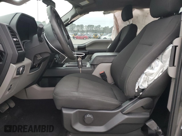 2019 Ford F-150 XL with VIN 1FTEX1CP9KKC18168, listed as a Copart auction lot 43907045 with 28,450 mi miles and Salvage title. Bid and sale history available at DreamBid. Image 7.