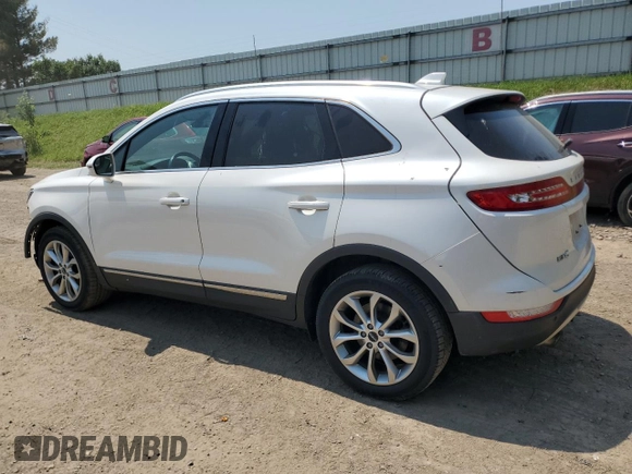 2016 Lincoln MKC Select with VIN 5LMCJ2D91GUJ08377, listed as a Copart auction lot 59960555 with 139,628 mi miles and Clean title. Bid and sale history available at DreamBid. Image 2.
