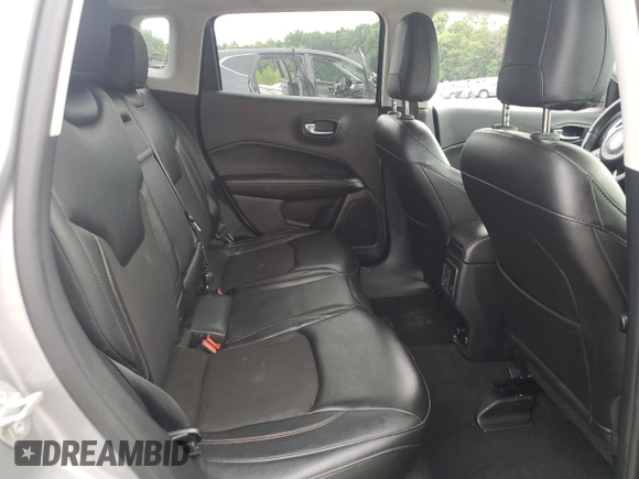 2018 Jeep Compass Latitude with VIN 3C4NJDBBXJT253193, listed as a Copart auction lot 61025465 with 80,850 mi miles and Salvage title. Bid and sale history available at DreamBid. Image 11.