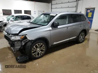 2018 Mitsubishi Outlander ES z VIN JA4AZ3A3XJJ000467, wystawiony jako Copart lot #89333985 z przebiegiem 93 981 mil mil oraz Szkoda całkowita • Salvage title. Historia ofert i sprzedaży dostępna na DreamBid. Obrazek 1.
