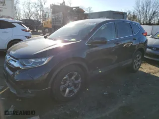 2019 Honda CR-V EX with VIN 2HKRW1H59KH507111, listed as a Copart auction lot 42679415 with NaN miles and Salvage Title. Bid and sale history available at carsss.com. Image 1.
