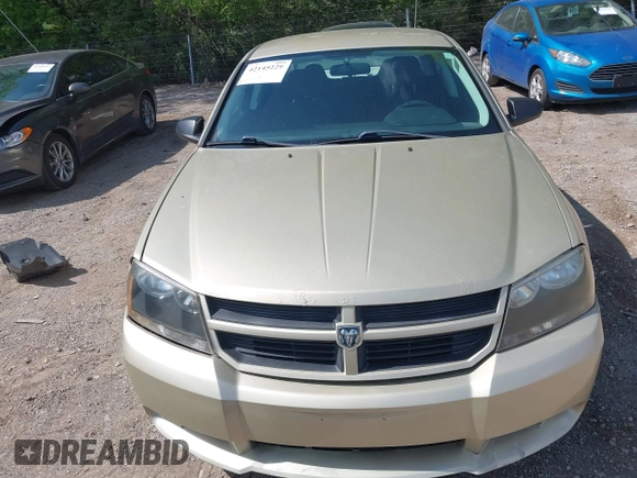 2010 Dodge Avenger SXT with VIN 1B3CC4FB4AN198219, listed as a IAAI auction lot 42145229 with 183,849 mi miles. Bid and sale history available at carsss.com. Image 12.