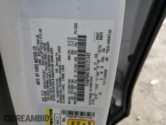 2016 Ford Fusion SE with VIN 1FA6P0H73G5121342, listed as a Copart auction lot 44037425 with 144,735 mi miles and Clean Title. Bid and sale history available at carsss.com. Image 12.