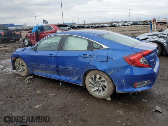 2016 Honda Civic Sedan EX with VIN 19XFC2F83GE057174, listed as a Copart auction lot 50207535 with 79,872 mi miles and Clean Title. Bid and sale history available at carsss.com. Image 2.