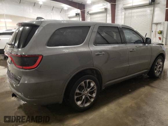 2020 Dodge Durango GT with VIN 1C4RDJDG0LC261429, listed as a Copart auction lot 44947905 with 98,452 mi miles and Salvage title. Bid and sale history available at DreamBid. Image 3.