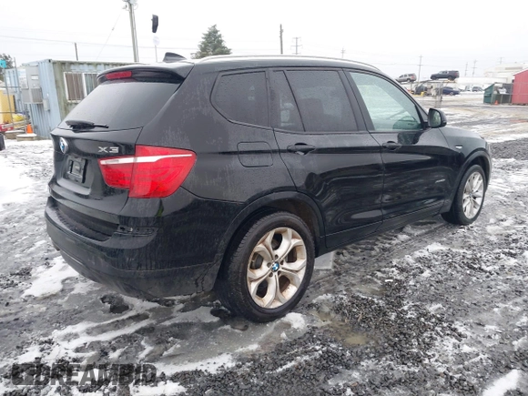 2015 BMW X3 xDrive28i with VIN 5UXWX9C59F0D48276, listed as a IAAI auction lot 41573586 with 113,122 mi miles and . Bid and sale history available at DreamBid. Image 4.