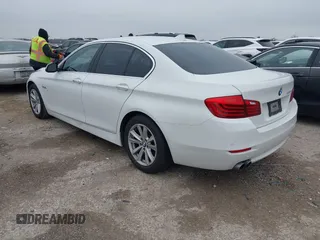 2015 BMW 5 Series 528i with VIN WBA5A5C59FD525158, listed as a IAAI auction lot 41698100 with 155,822 mi miles. Bid and sale history available at carsss.com. Image 3.