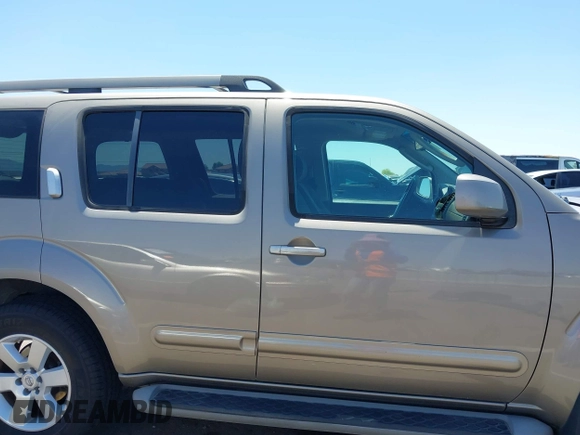 2008 Nissan Pathfinder LE with VIN 5N1AR18U98C621461, listed as a IAAI auction lot 42540598 with 59,464 mi miles and . Bid and sale history available at DreamBid. Image 14.