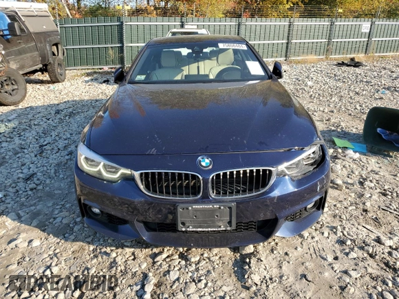 2018 BMW 4 Series 440i xDrive z VIN WBA4W9C54JAF93952, wystawiony jako Copart lot #75808484 z przebiegiem 80 135 mil mil oraz Szkoda całkowita • Salvage title. Historia ofert i sprzedaży dostępna na DreamBid. Obrazek 5.