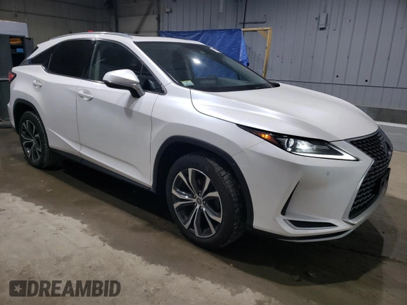 2021 Lexus RX with VIN 2T2HZMDA8MC258423, listed as a Copart auction lot 49031975 with 8,370 mi miles and Salvage Title. Bid and sale history available at carsss.com. Image 4.