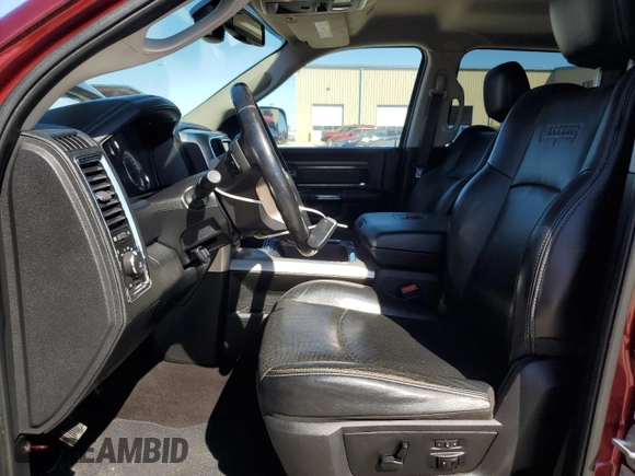 2017 Ram 2500 Laramie with VIN 3C6UR5FL3HG756880, listed as a Copart auction lot 46956125 with 121,950 mi miles and Salvage Title. Bid and sale history available at carsss.com. Image 7.